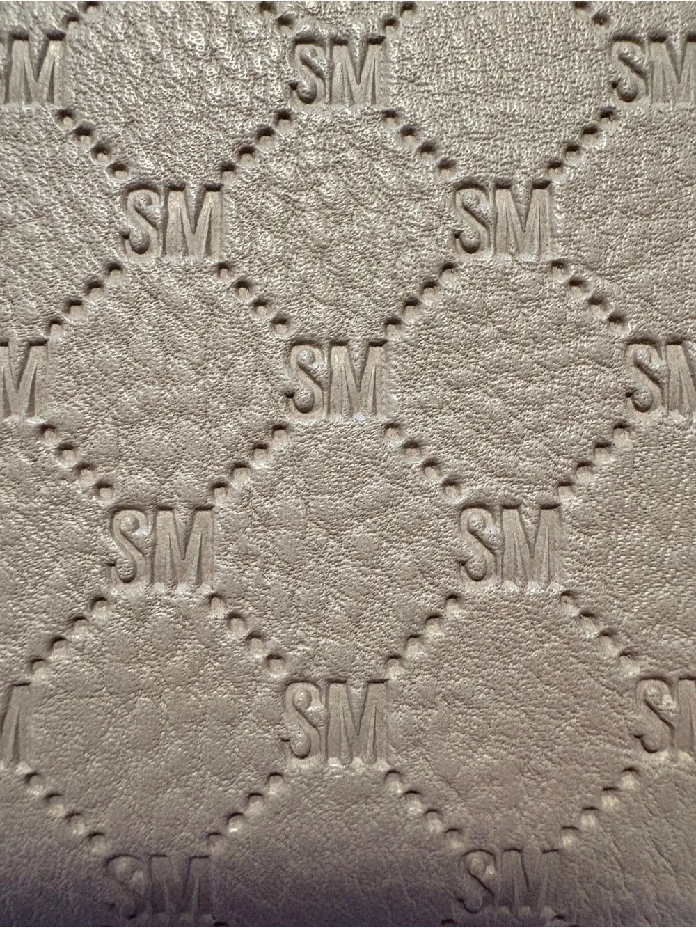 Steve Madden Taupe Quilted Wristlet Clutch